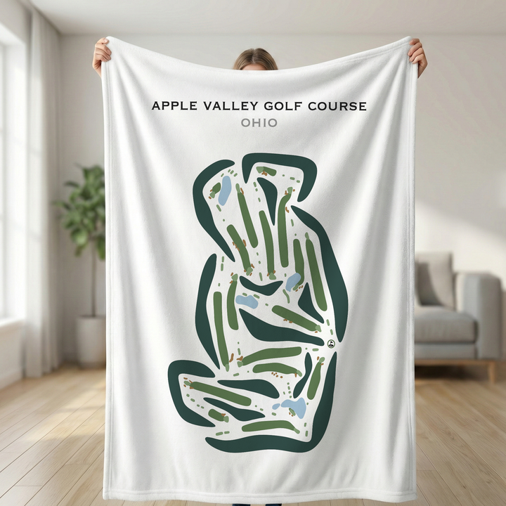 Apple Valley Golf Club, Ohio - Printed Golf Courses