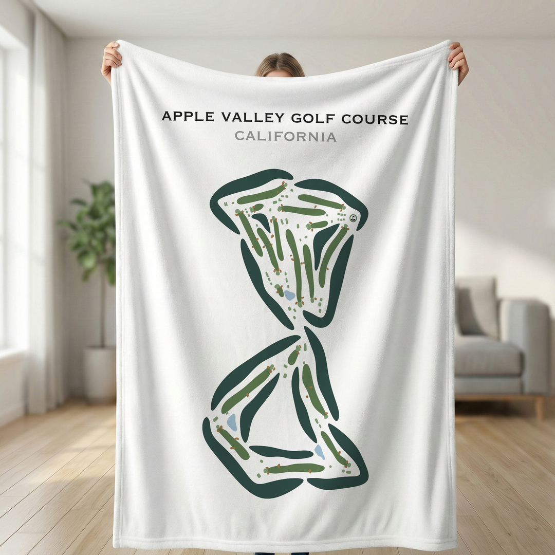 Apple Valley Golf Course, California - Printed Golf Courses