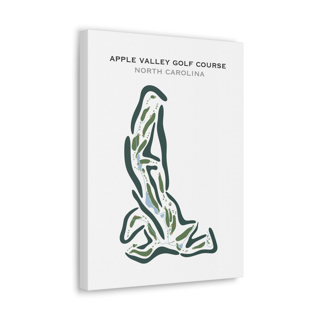 Apple Valley Golf Course, North Carolina - Printed Golf Courses