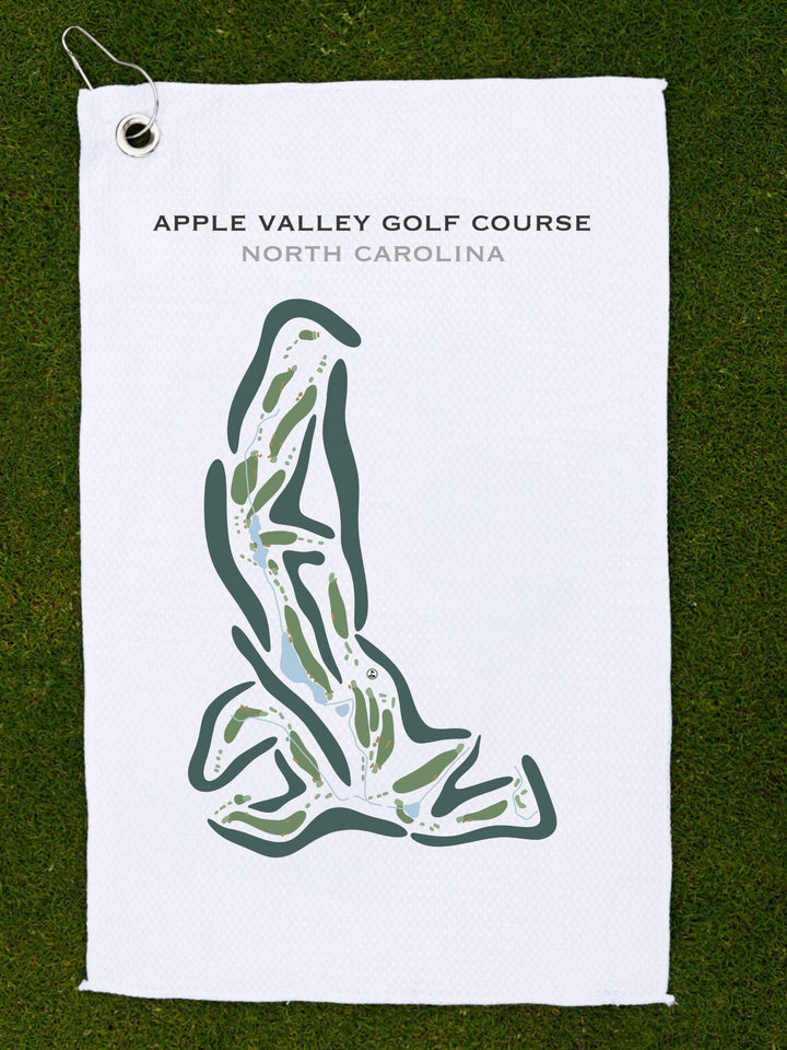 Apple Valley Golf Course, North Carolina - Printed Golf Courses