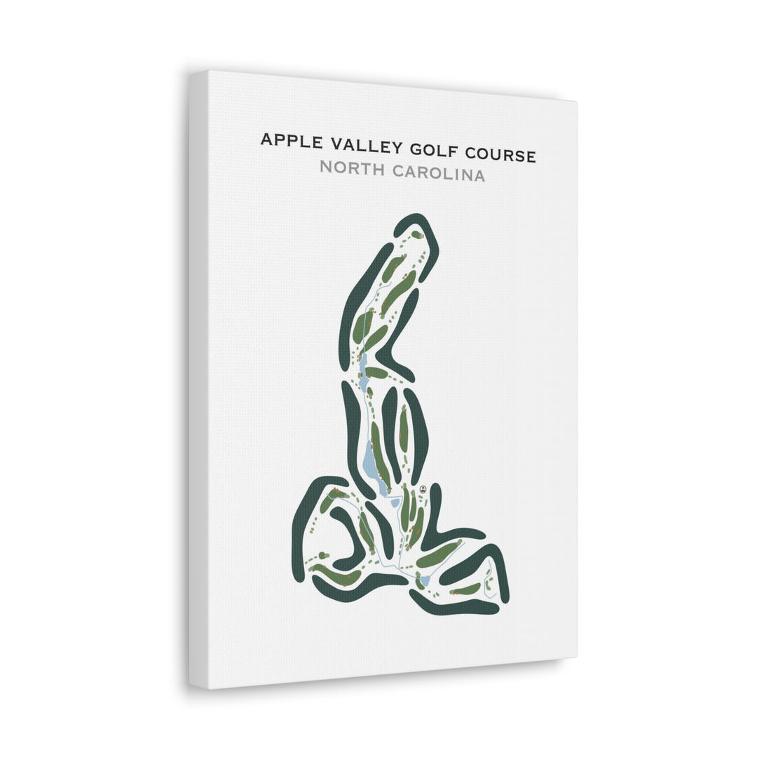 Apple Valley Golf Course, North Carolina - Printed Golf Courses