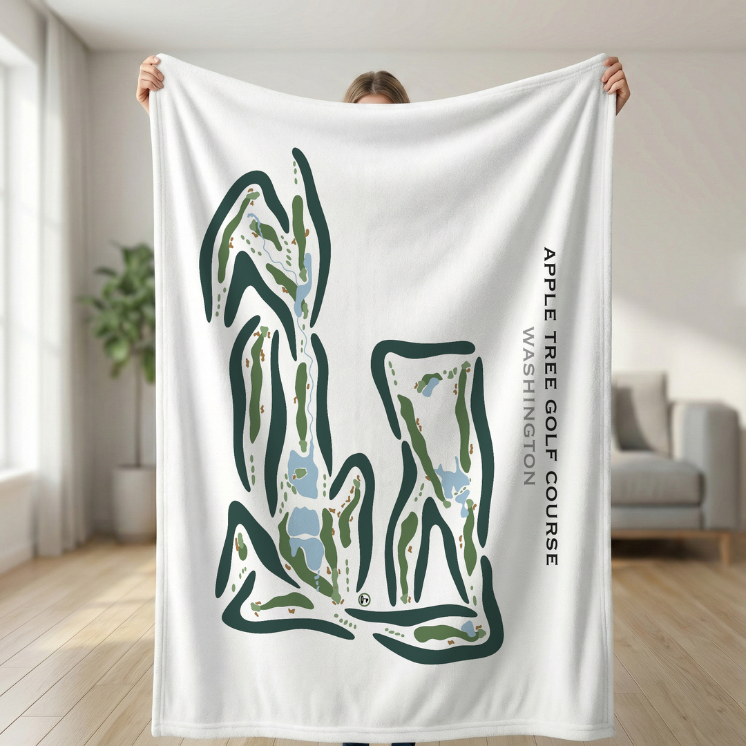Apple Tree Golf Course, Washington - Printed Golf Courses
