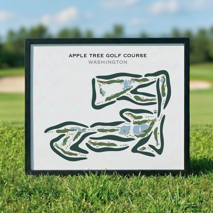 Apple Tree Golf Course, Washington - Printed Golf Courses