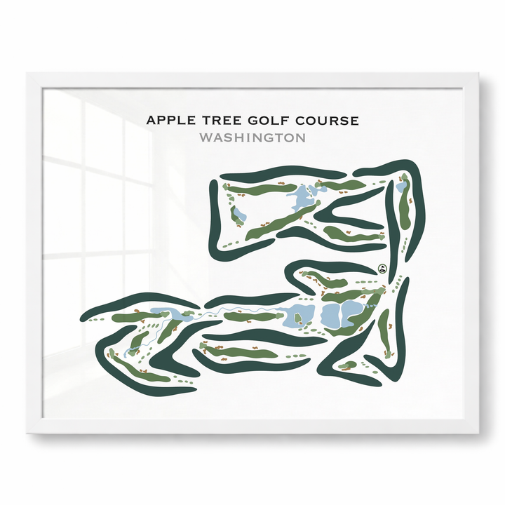 Apple Tree Golf Course, Washington - Printed Golf Courses