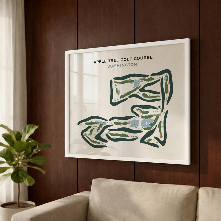 Apple Tree Golf Course, Washington - Printed Golf Courses