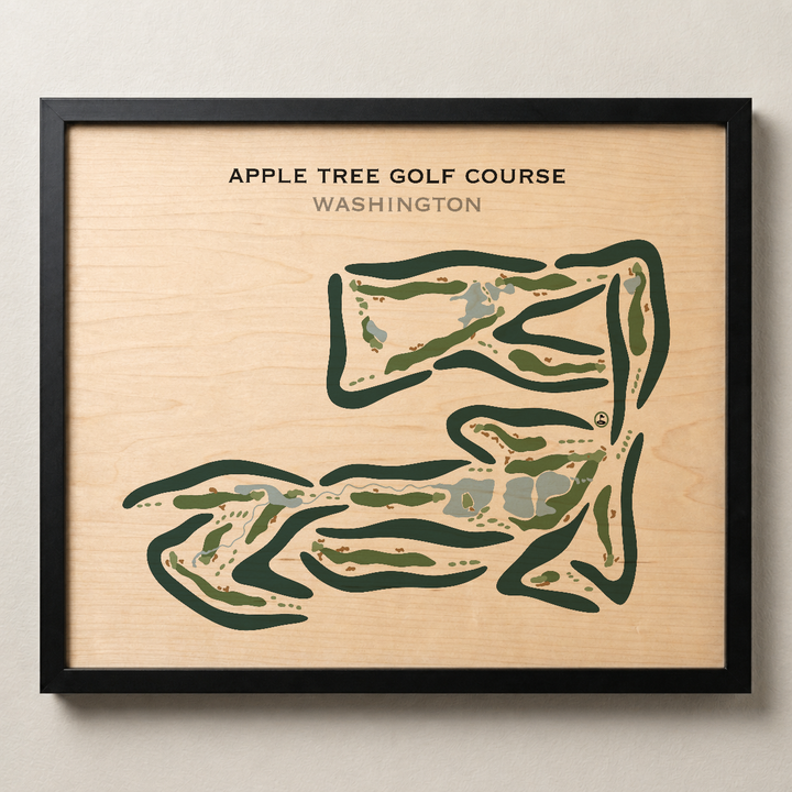 Apple Tree Golf Course, Washington - Printed Golf Courses