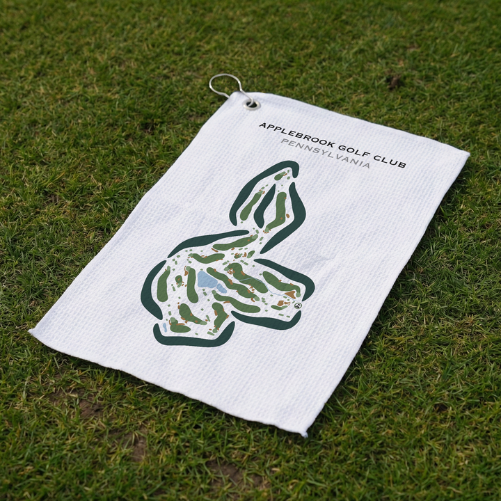 Applebrook Golf Club, Pennsylvania - Printed Golf Courses