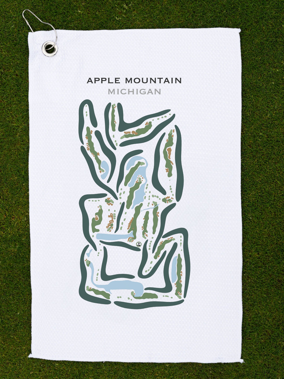 Apple Mountain, Michigan - Printed Golf Courses