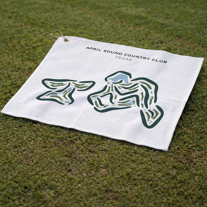 April Sound Country Club, Texas - Printed Golf Course