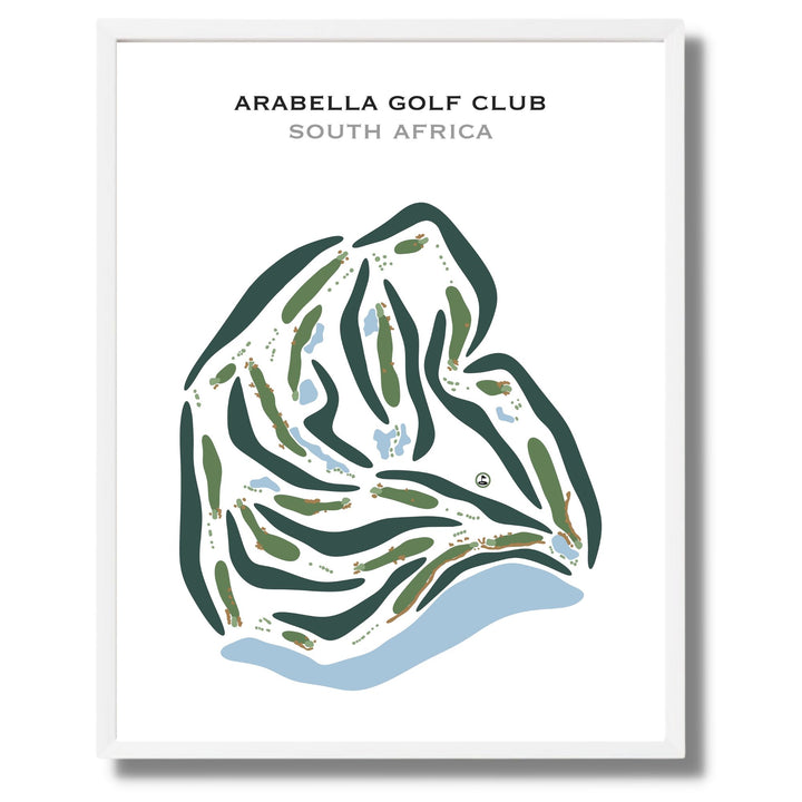 Arabella Golf Club, South Africa - Printed Golf Courses