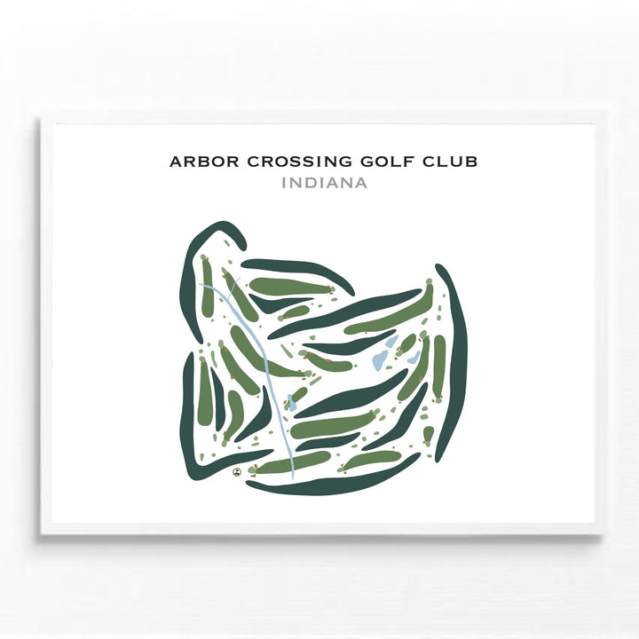 Arbor Crossing Golf Club, Indiana - Printed Golf Courses