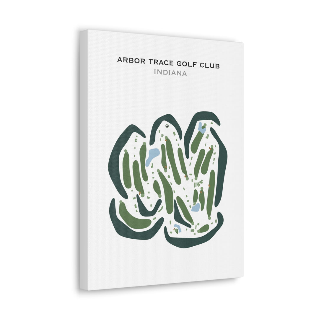 Arbor Trace Golf Club, Indiana - Printed Golf Courses