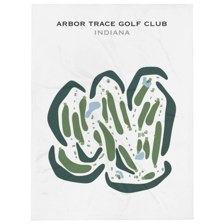 Arbor Trace Golf Club, Indiana - Printed Golf Courses