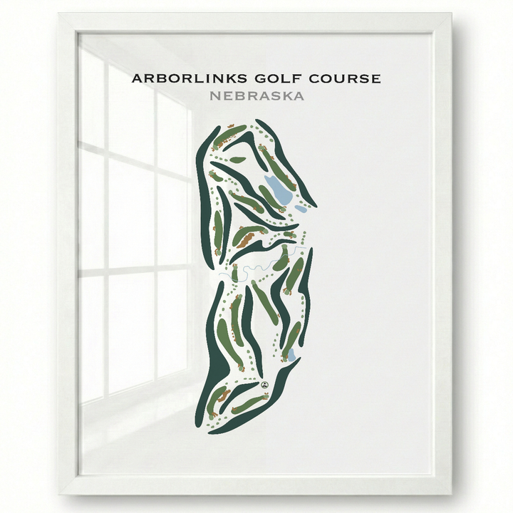 ArborLinks, Nebraska - Printed Golf Courses