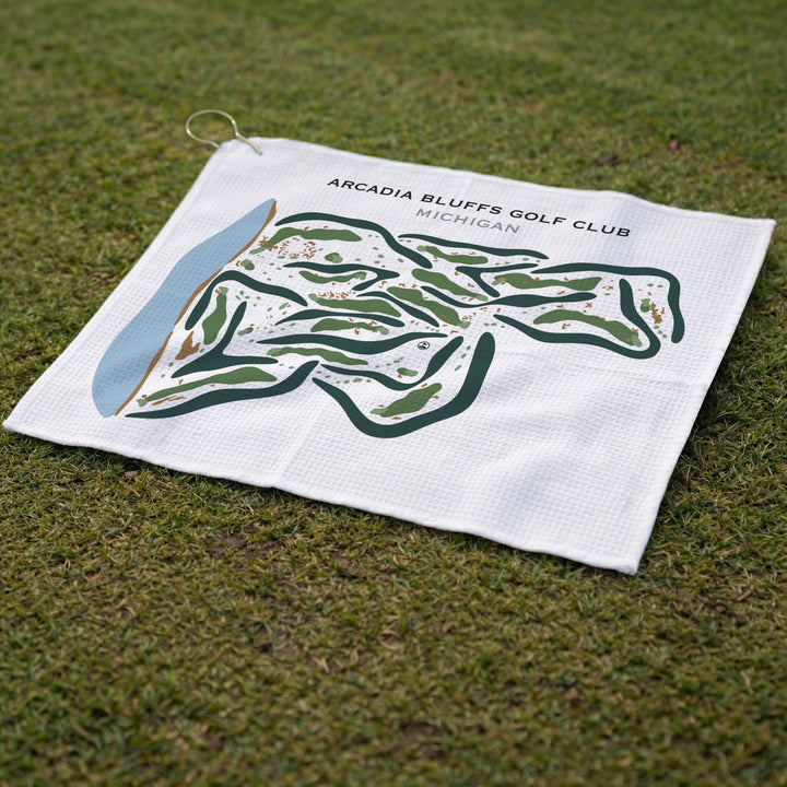 Arcadia Bluffs Golf Club, Michigan - Printed Golf Courses