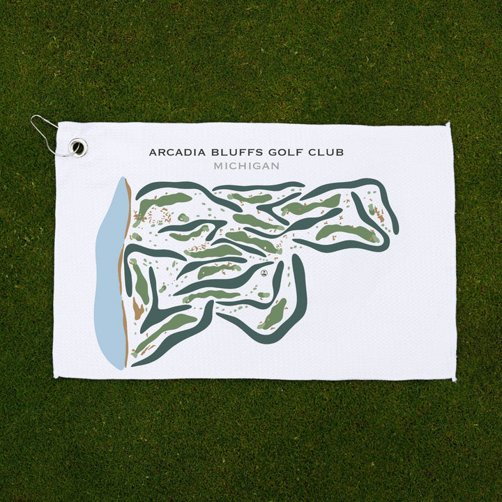 Arcadia Bluffs Golf Club, Michigan - Printed Golf Courses