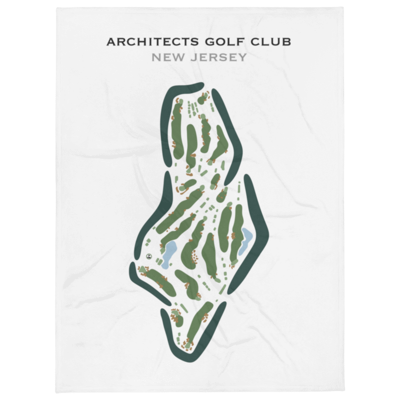 Architects Golf Club, New Jersey - Printed Golf Courses