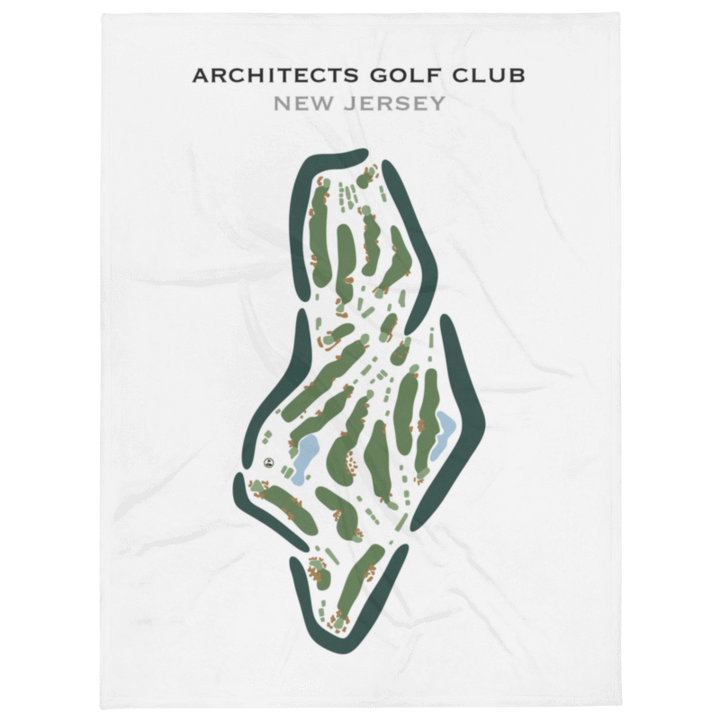 Architects Golf Club, New Jersey - Printed Golf Courses