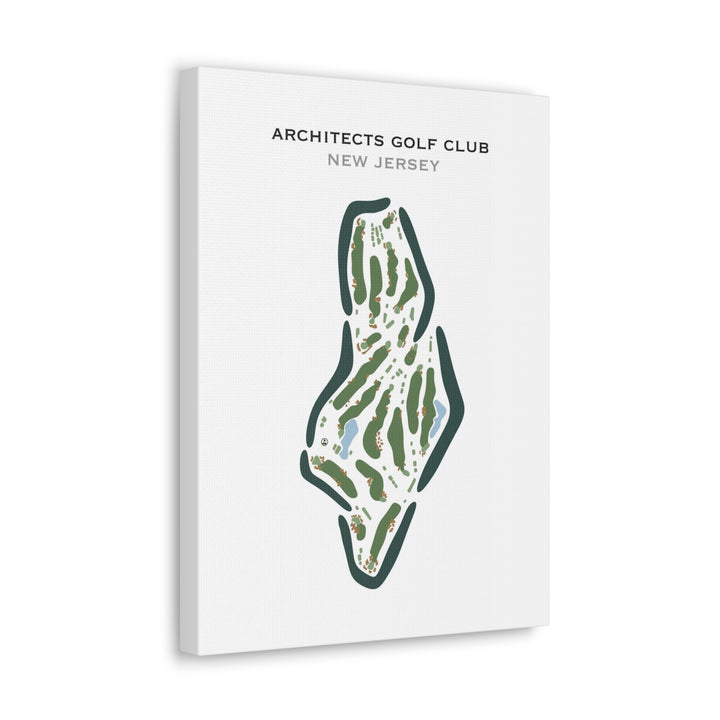 Architects Golf Club, New Jersey - Printed Golf Courses