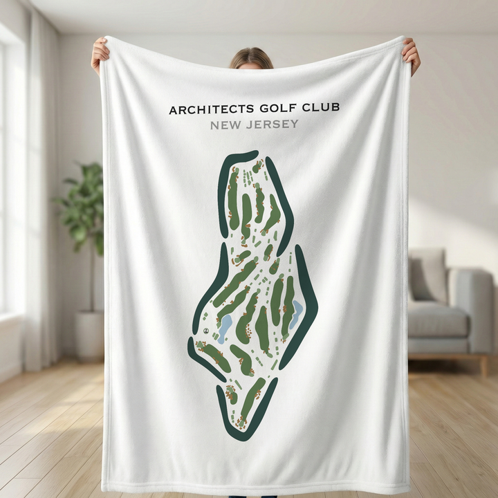 Architects Golf Club, New Jersey - Printed Golf Courses