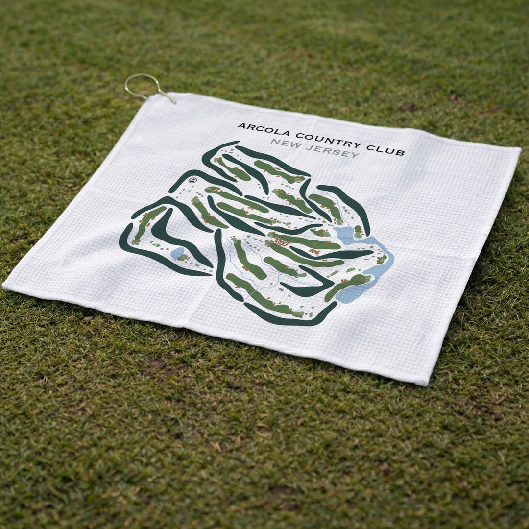 Arcola Country Club, New Jersey - Printed Golf Courses