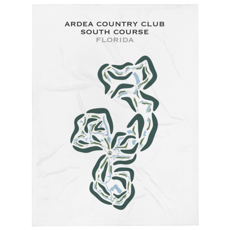 Ardea Country Club, Florida - Printed Golf Courses