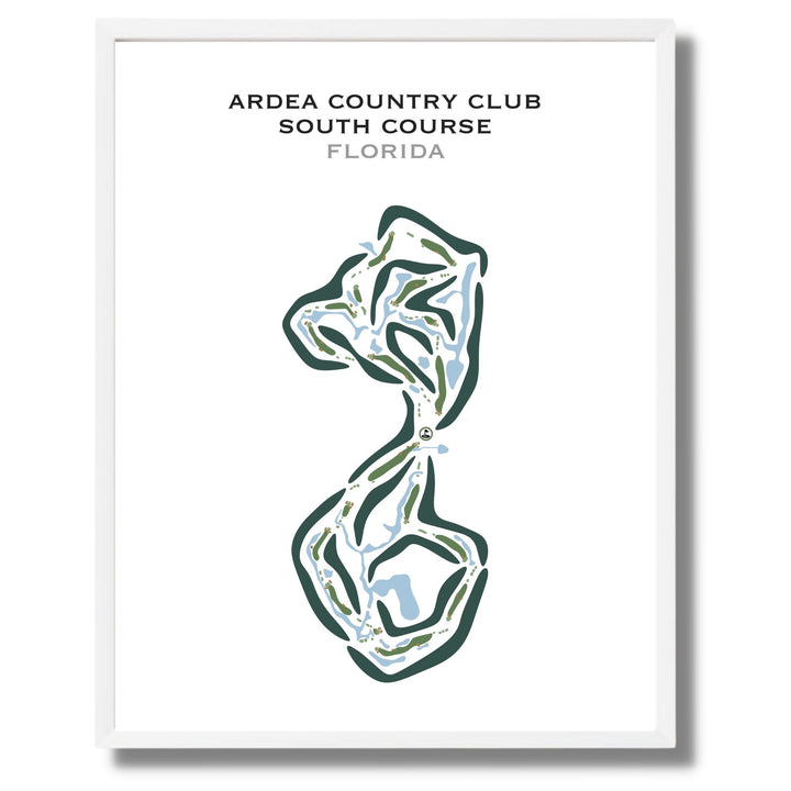 Ardea Country Club - South Course, Florida - Printed Golf Courses