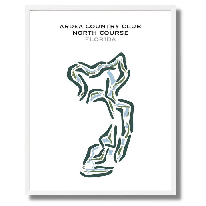 Ardea Country Club - North Course, Florida - Printed Golf Courses