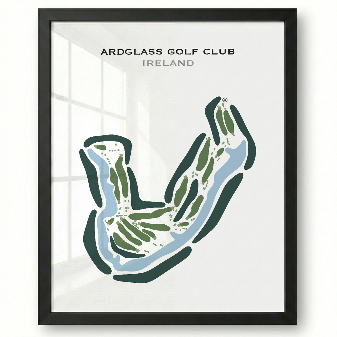 Ardglass Golf Club, Ireland - Printed Golf Courses
