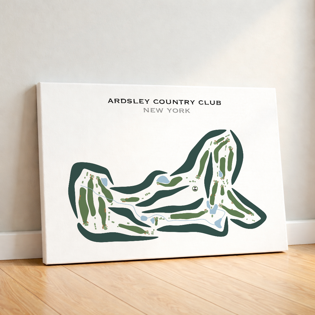 Ardsley Country Club, New York - Printed Golf Courses