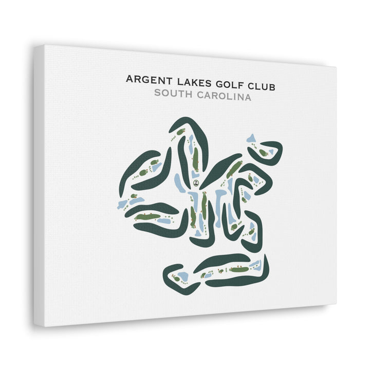 Argent Lakes Golf Club, South Carolina - Printed Golf Courses