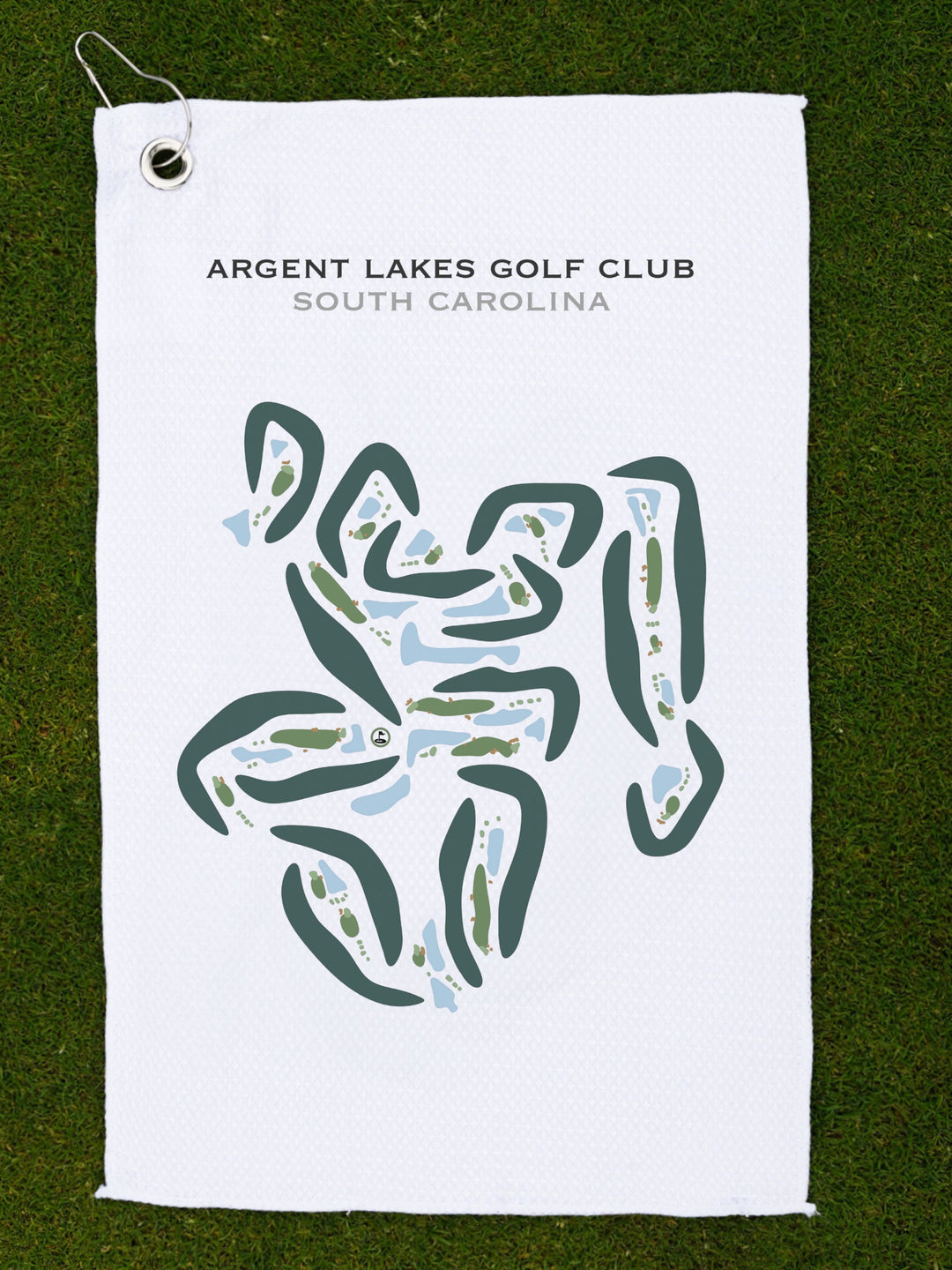Argent Lakes Golf Club, South Carolina - Printed Golf Courses