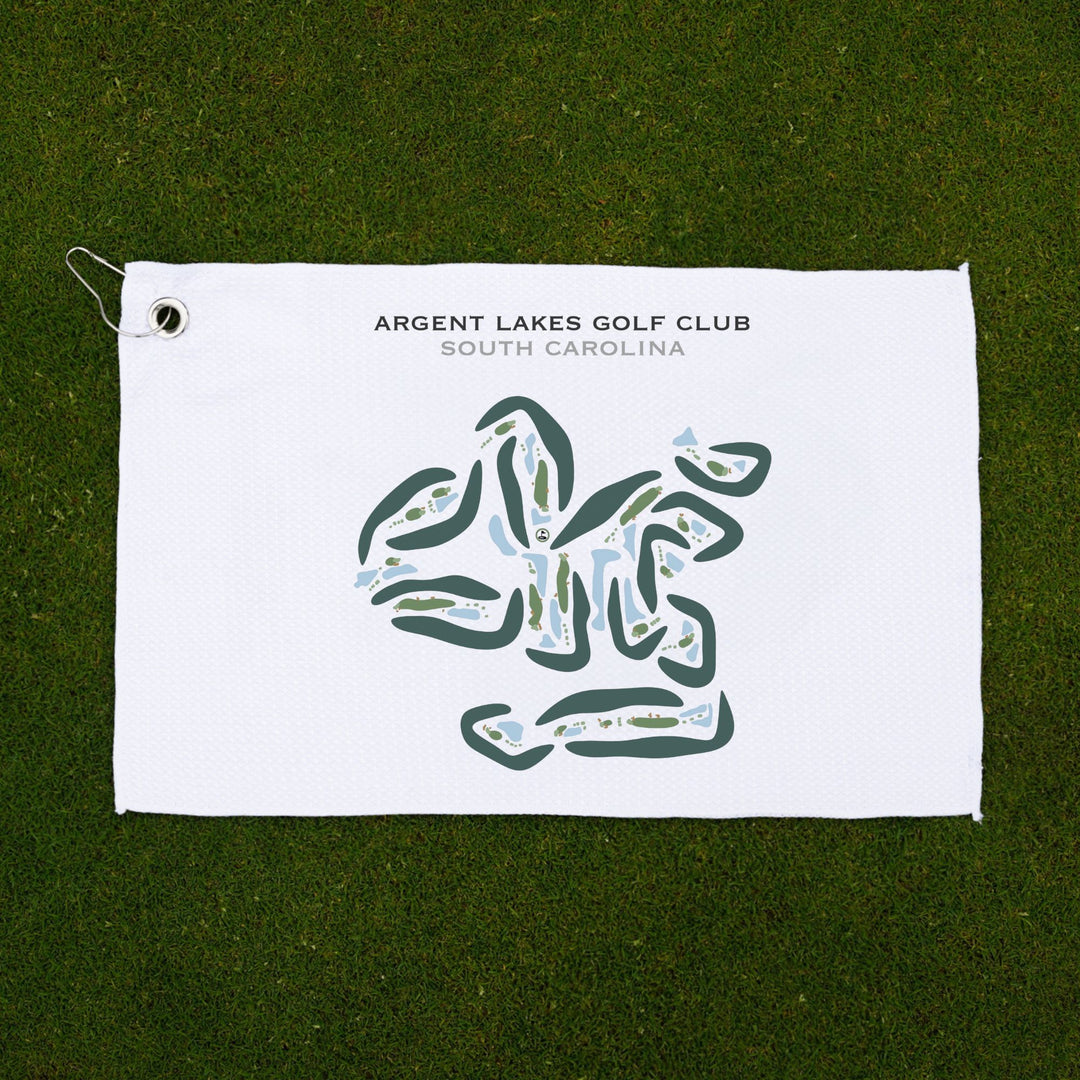 Argent Lakes Golf Club, South Carolina - Printed Golf Courses