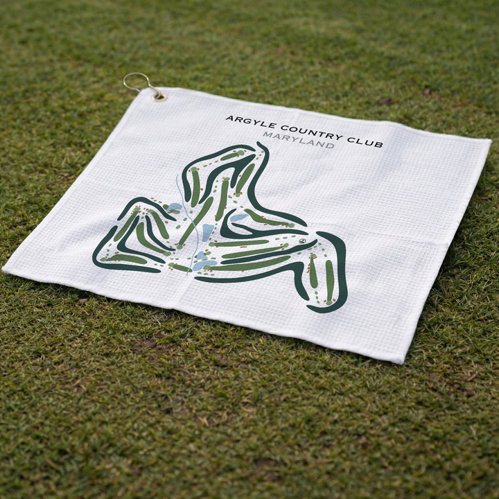 Argyle Country Club, Maryland - Printed Golf Courses