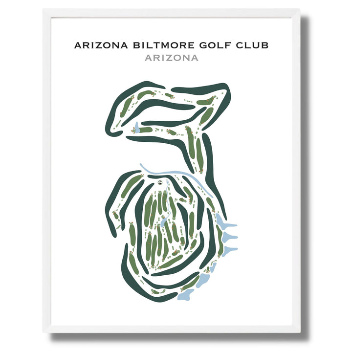 Arizona Biltmore Golf Club, Arizona - Printed Golf Courses