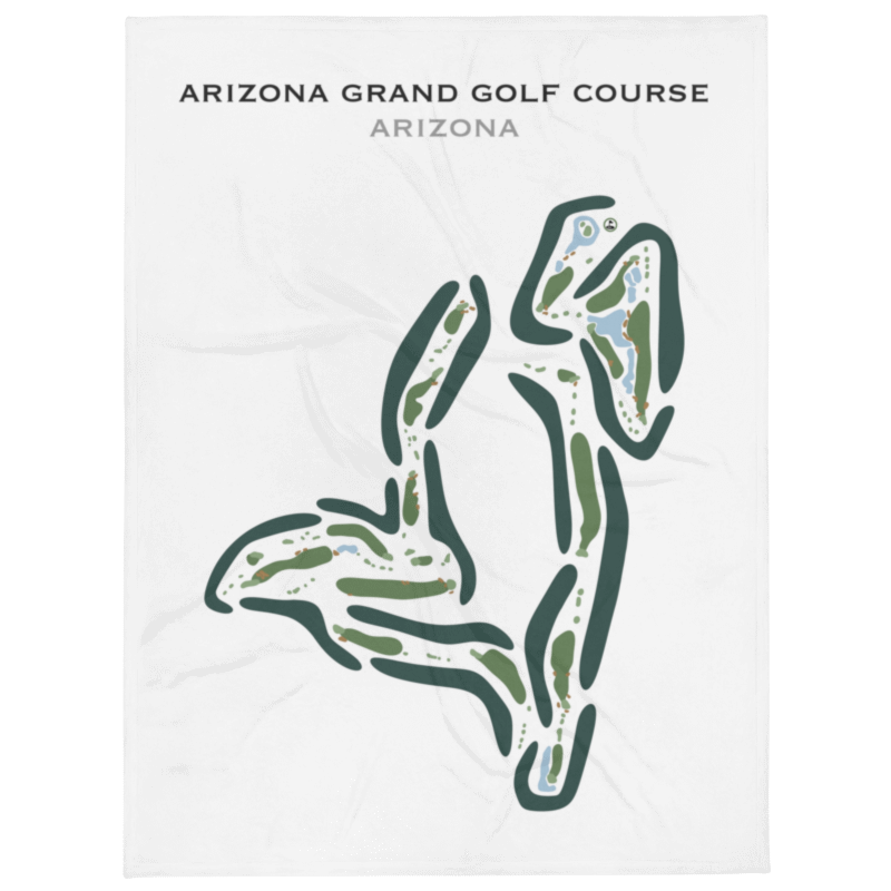 Arizona Grand Golf Course, Arizona - Printed Golf Courses