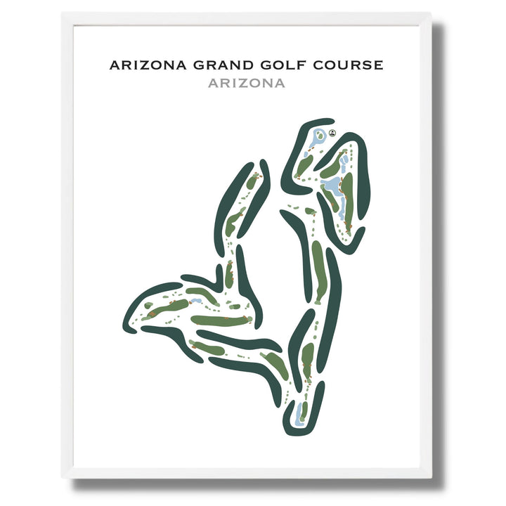 Arizona Grand Golf Course, Arizona - Printed Golf Courses