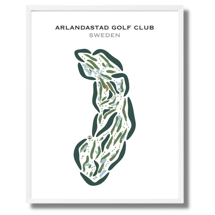 Arlandastad Golf Club, Sweden - Printed Golf Courses