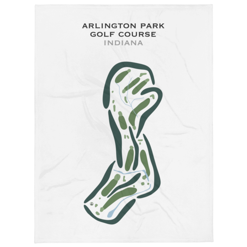 Arlington Park Golf Course, Indiana - Printed Golf Courses