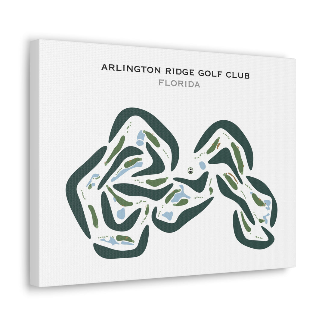 Arlington Ridge Golf Club, Florida - Printed Golf Courses