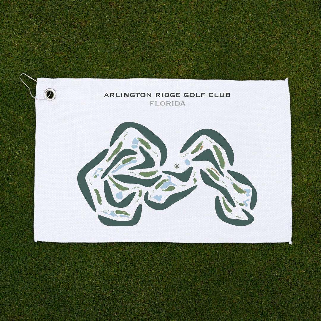 Arlington Ridge Golf Club, Florida - Printed Golf Courses