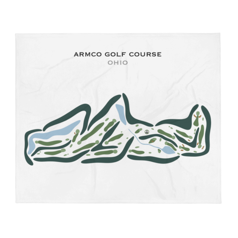 Armco Park Golf Course, Ohio - Printed Golf Courses