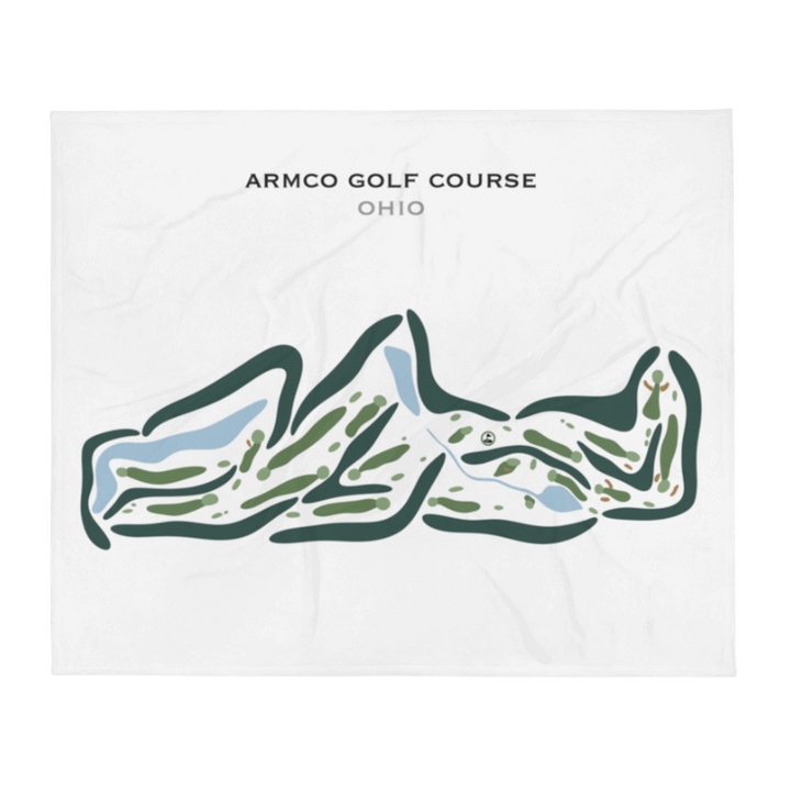 Armco Park Golf Course, Ohio - Printed Golf Courses