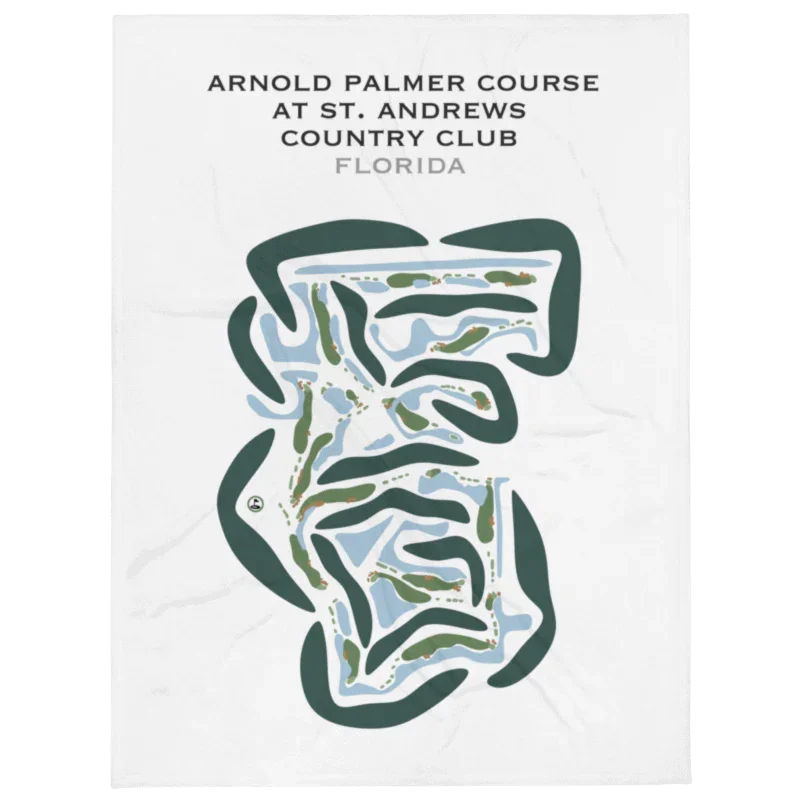 Arnold Palmer Course at St. Andrews Country Club, Florida - Printed Golf Courses