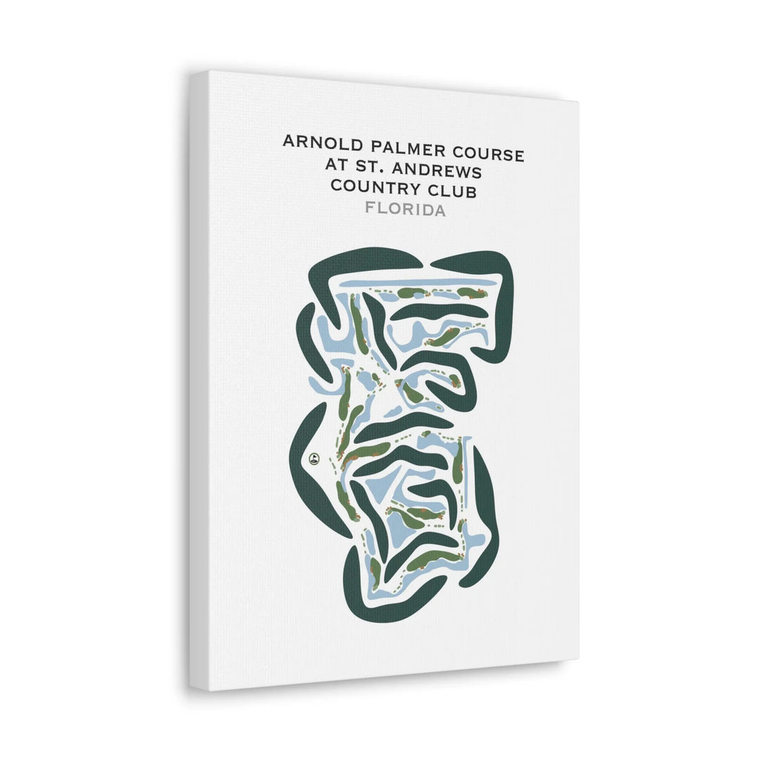 Arnold Palmer Course at St. Andrews Country Club, Florida - Printed Golf Courses