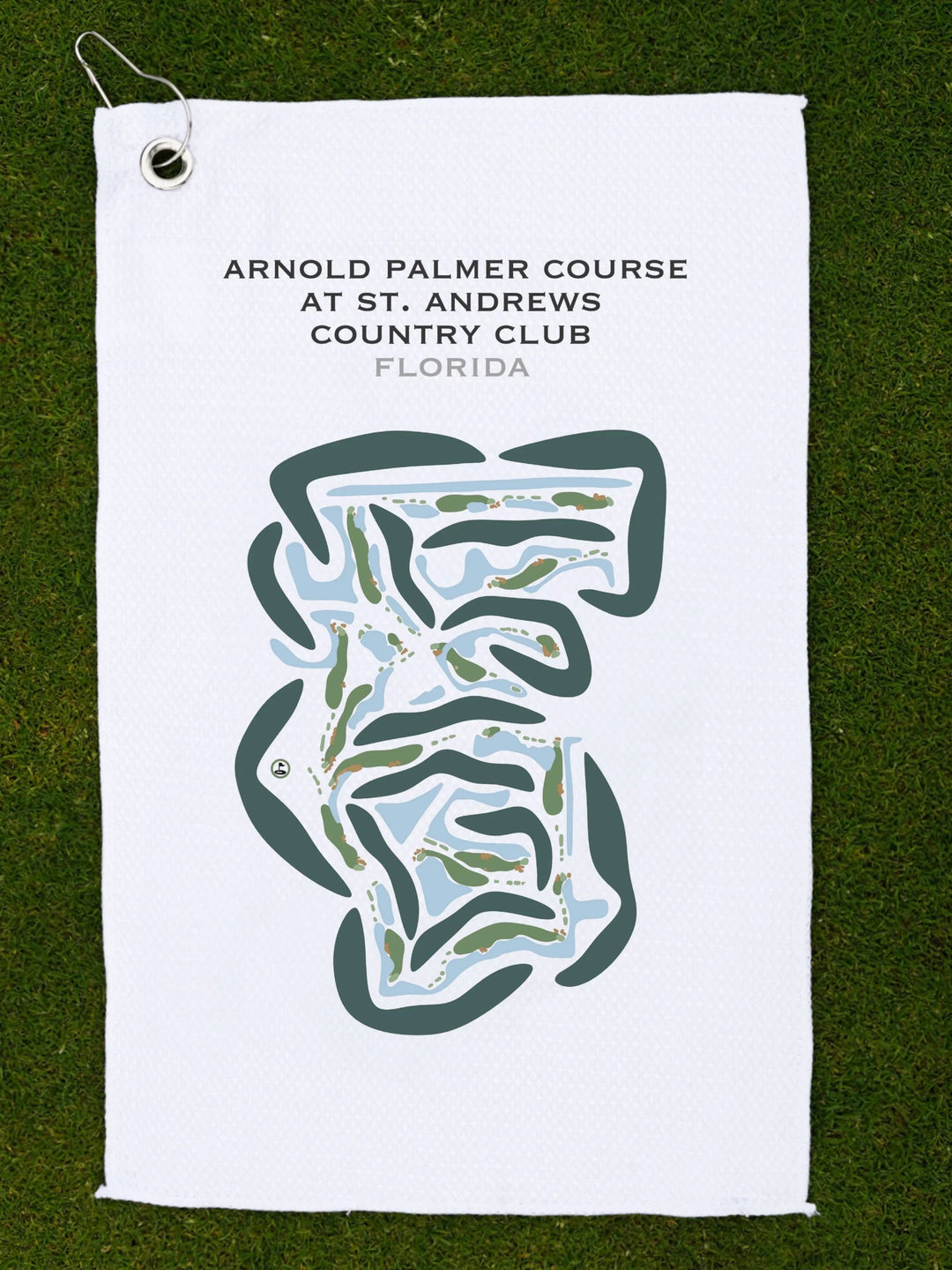 Arnold Palmer Course at St. Andrews Country Club, Florida - Printed Golf Courses