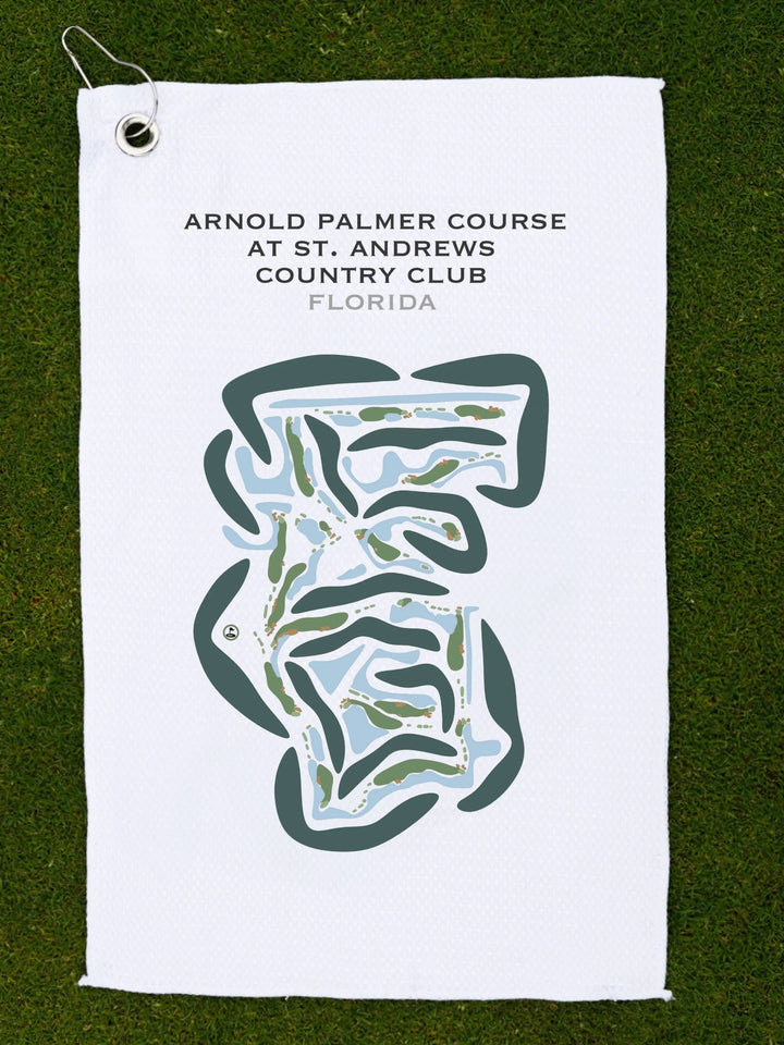 Arnold Palmer Course at St. Andrews Country Club, Florida - Printed Golf Courses