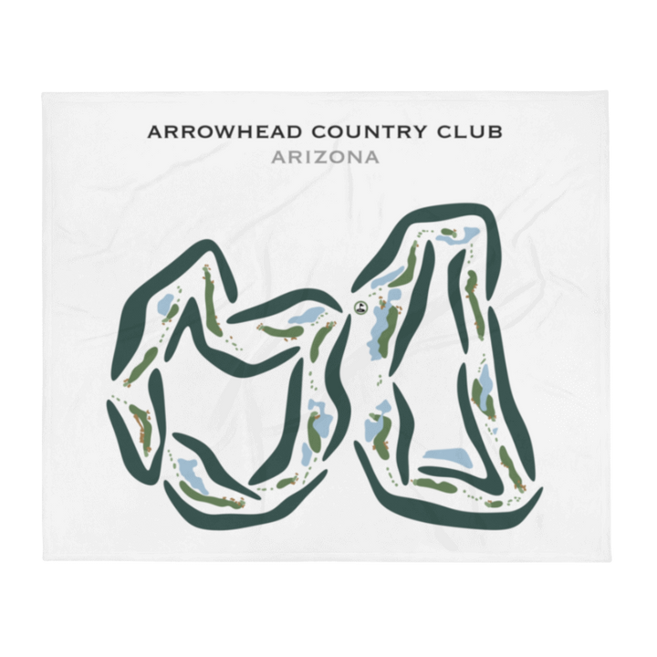 Arrowhead Country Club, Arizona - Printed Golf Courses