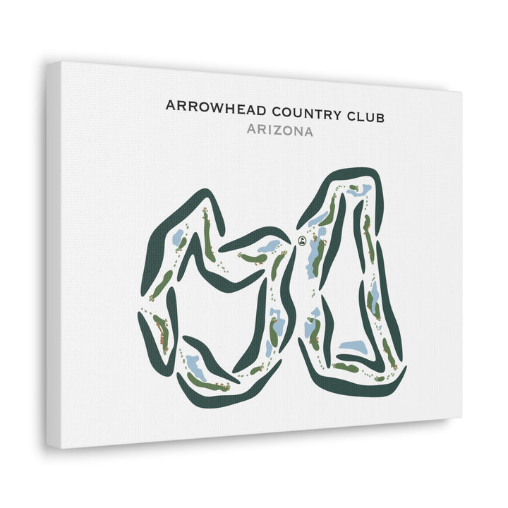 Arrowhead Country Club, Arizona - Printed Golf Courses