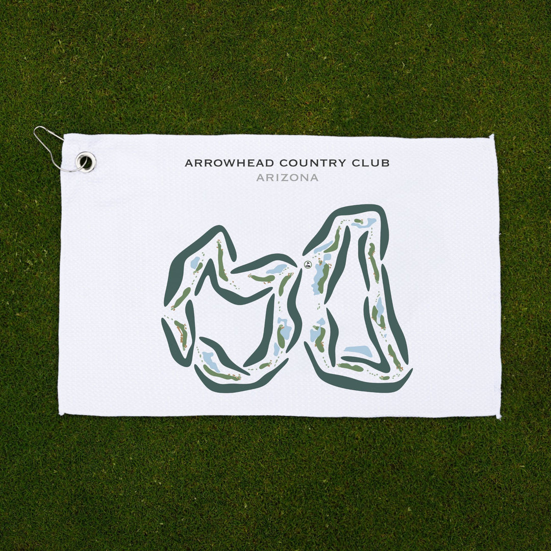 Arrowhead Country Club, Arizona - Printed Golf Courses